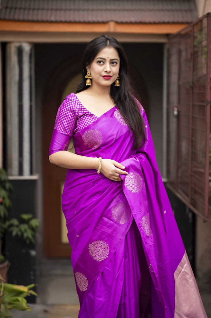 Fire Ash Banarasi Pattu Saree[ semi]