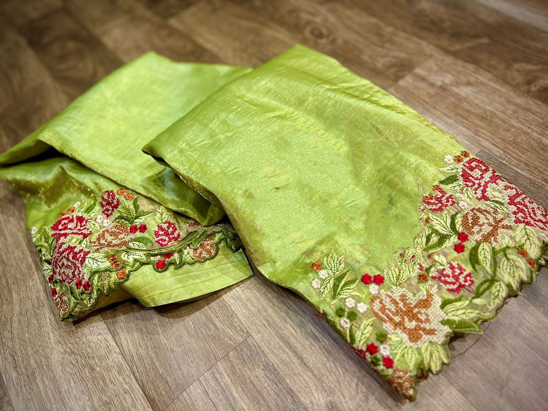 Real Tradition Crush Silk Saree