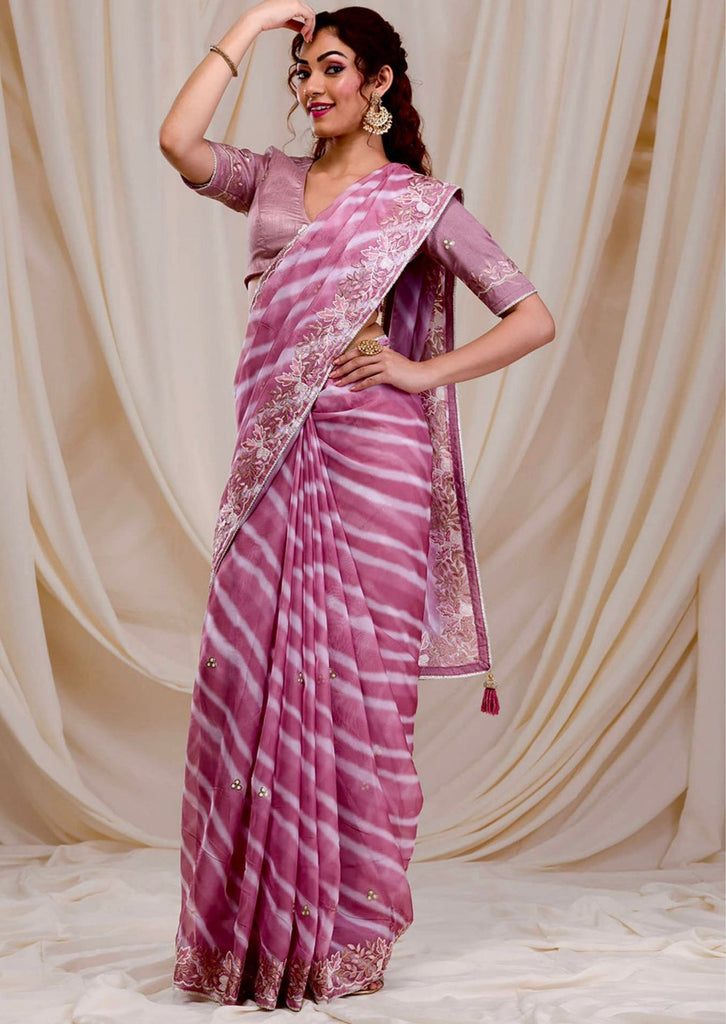 Color Squad Georgette Saree