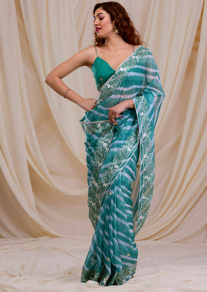 Color Squad Georgette Saree