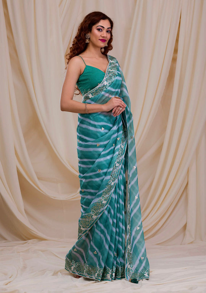 Color Squad Georgette Saree