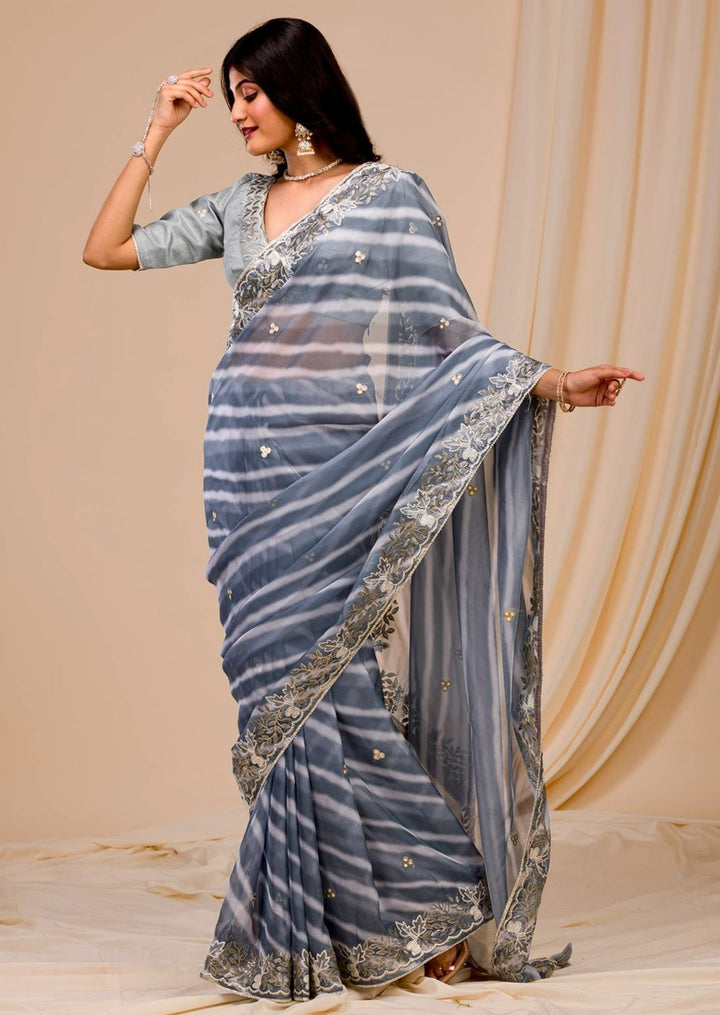 Color Squad Georgette Saree