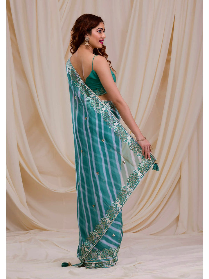 Color Squad Georgette Saree