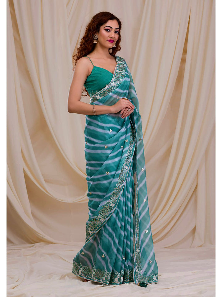 Color Squad Georgette Saree