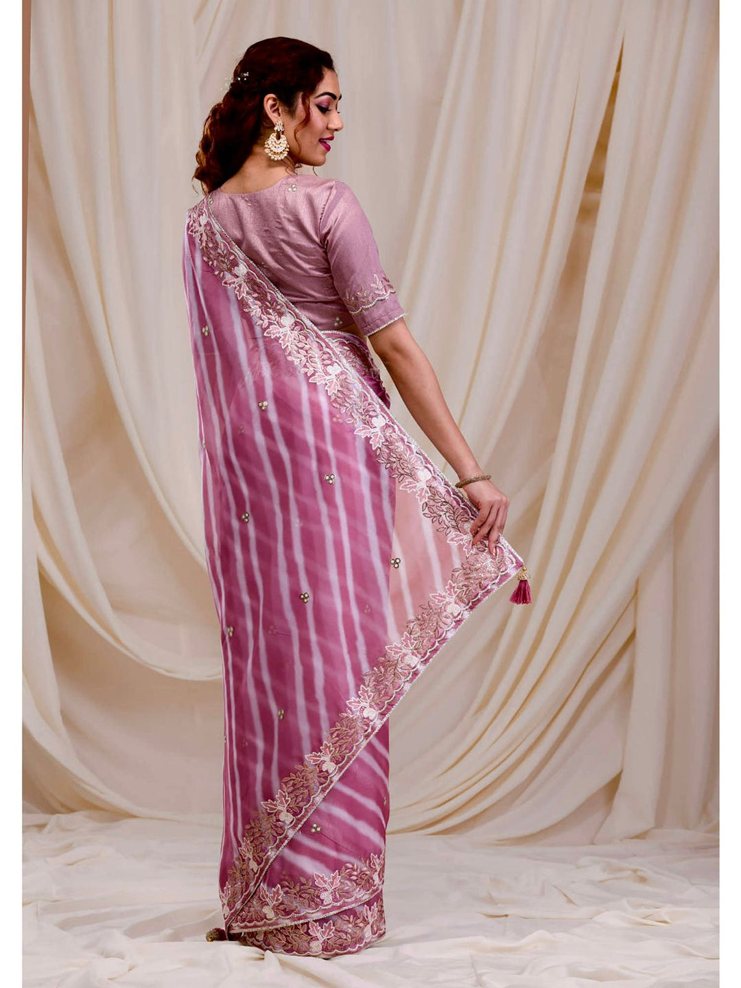 Color Squad Georgette Saree