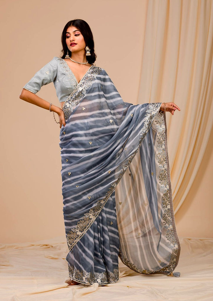 Color Squad Georgette Saree