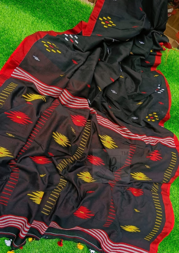 Rajani - The Queen Cotton Jamdani Saree