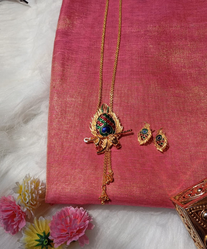 Bansuri  (Gold Plated Necklace Set)