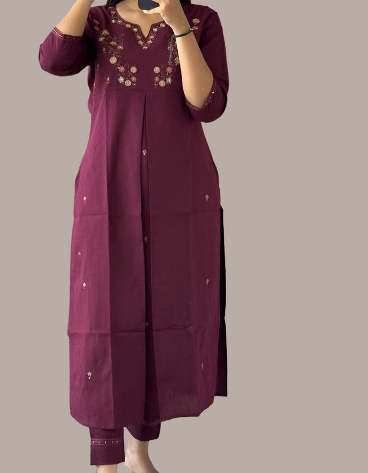 The Sweetest Thing Cotton Kurti Set