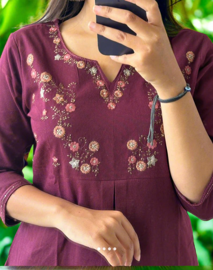 The Sweetest Thing Cotton Kurti Set