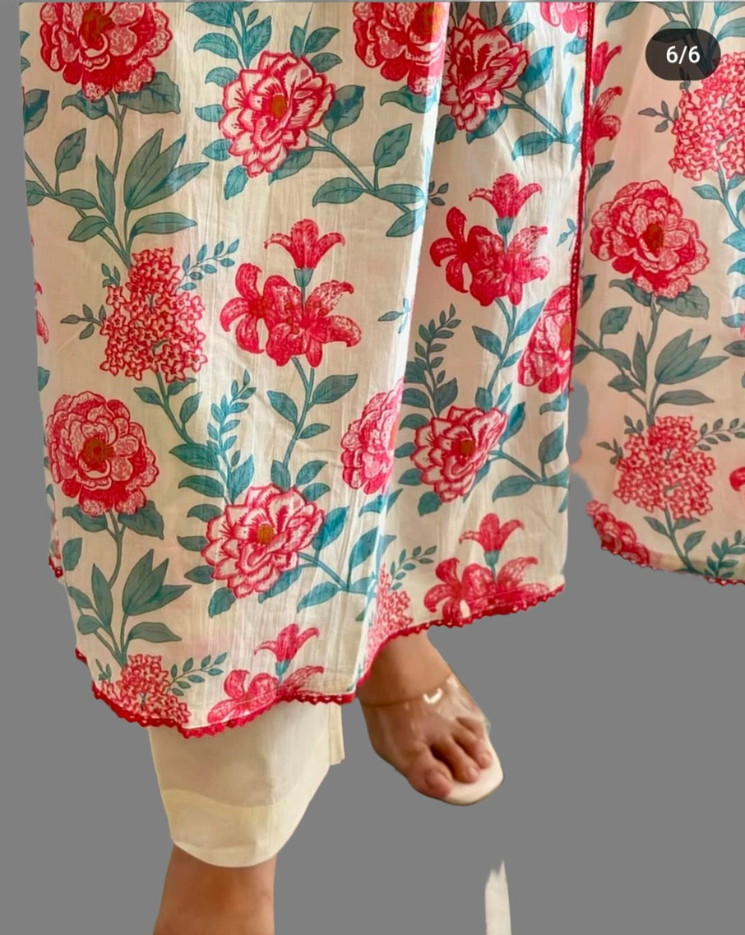 A Song A Day Cotton Kurti Set