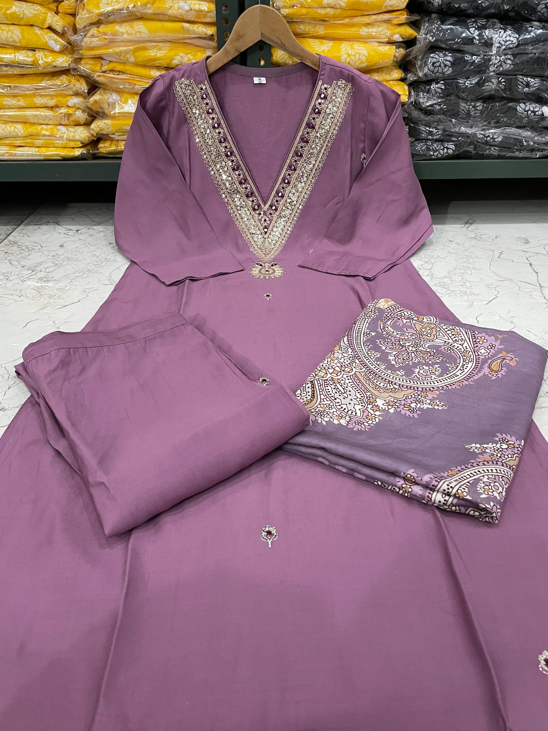 The only Traveler Silk Kurti Set