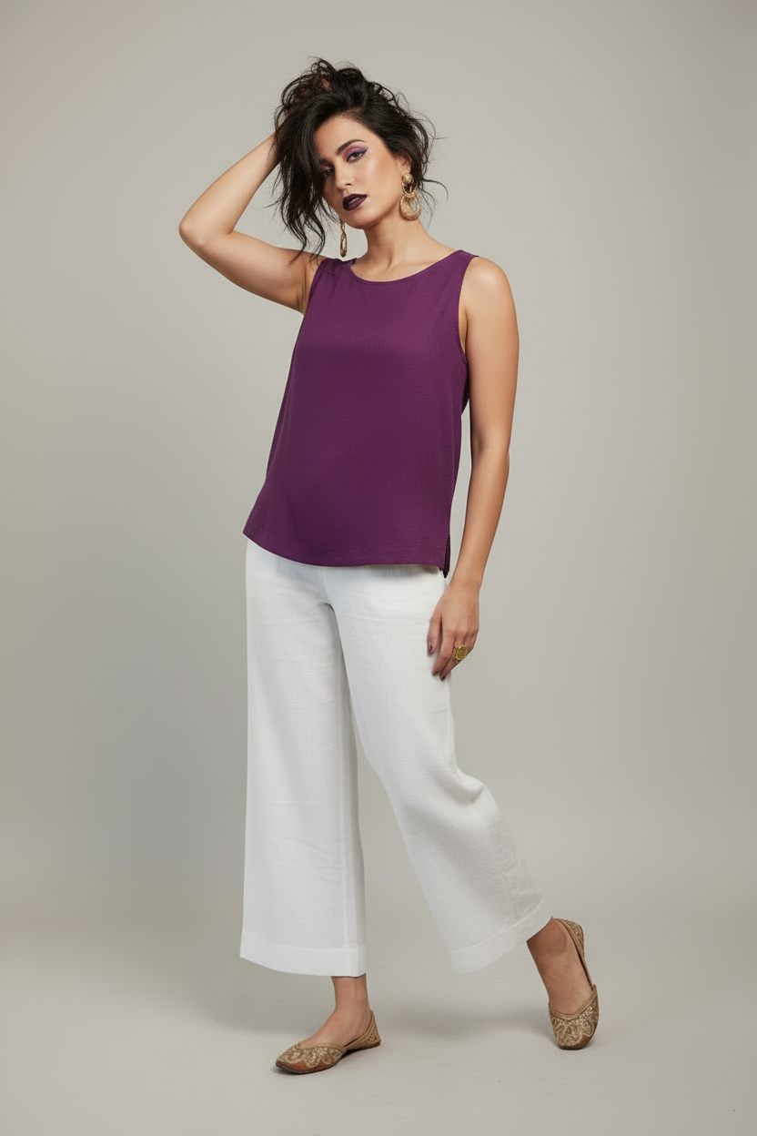 Duo Twist Top Pant Set [2p]