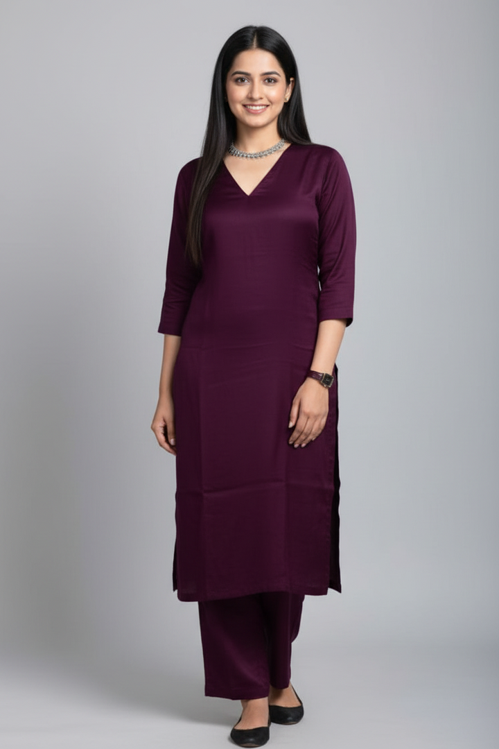 Surprise June Rayon Kurti Set