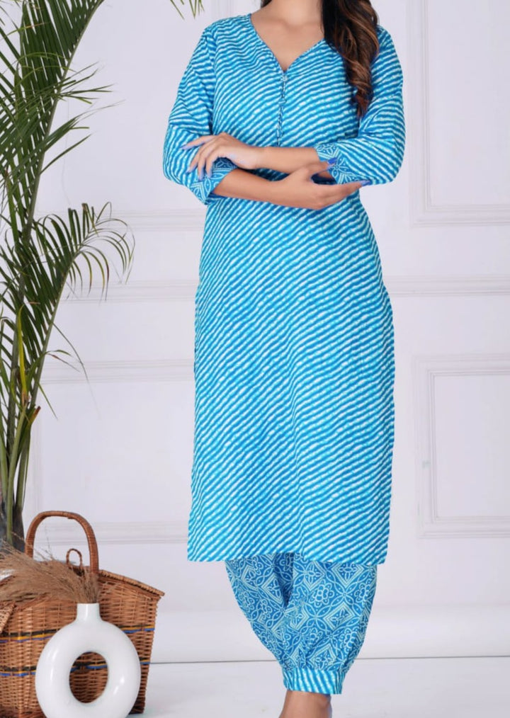 Beauty in Heaven Cotton Kurti Set