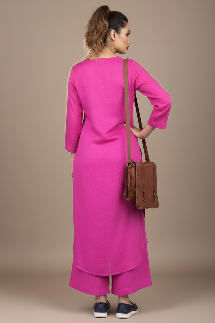 New Cloud Shade Cotton Kurti Set