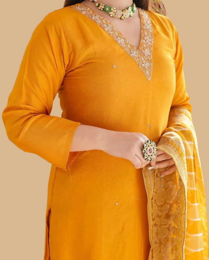 For Her Rayon Kurti Set