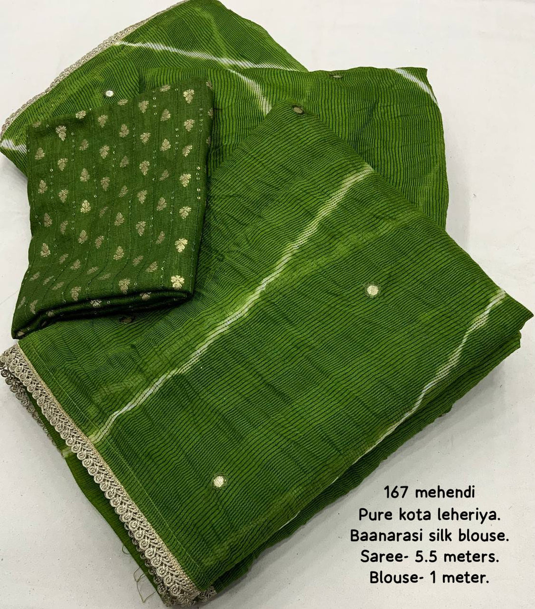 Beauty of Dream- A Leheriya Kota Saree