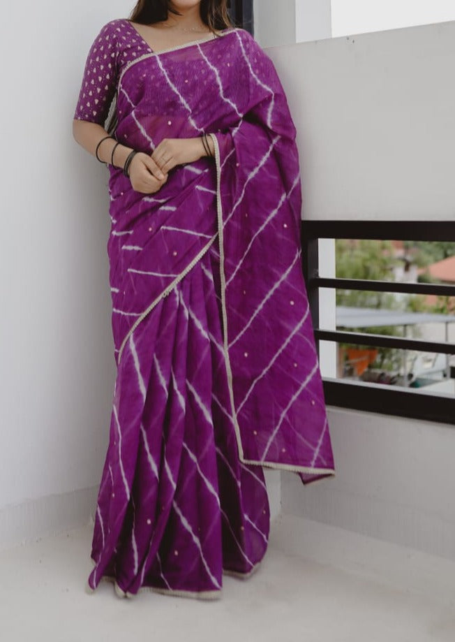 Beauty of Dream- A Leheriya Kota Saree