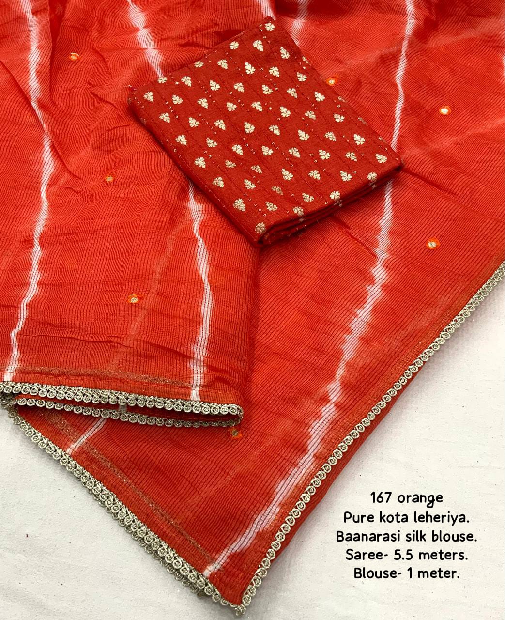 Beauty of Dream- A Leheriya Kota Saree