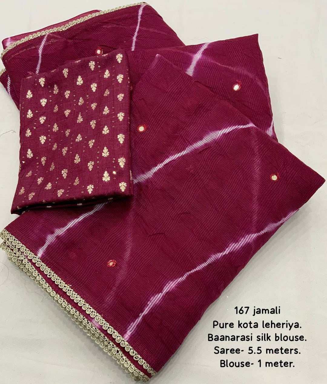 Beauty of Dream- A Leheriya Kota Saree