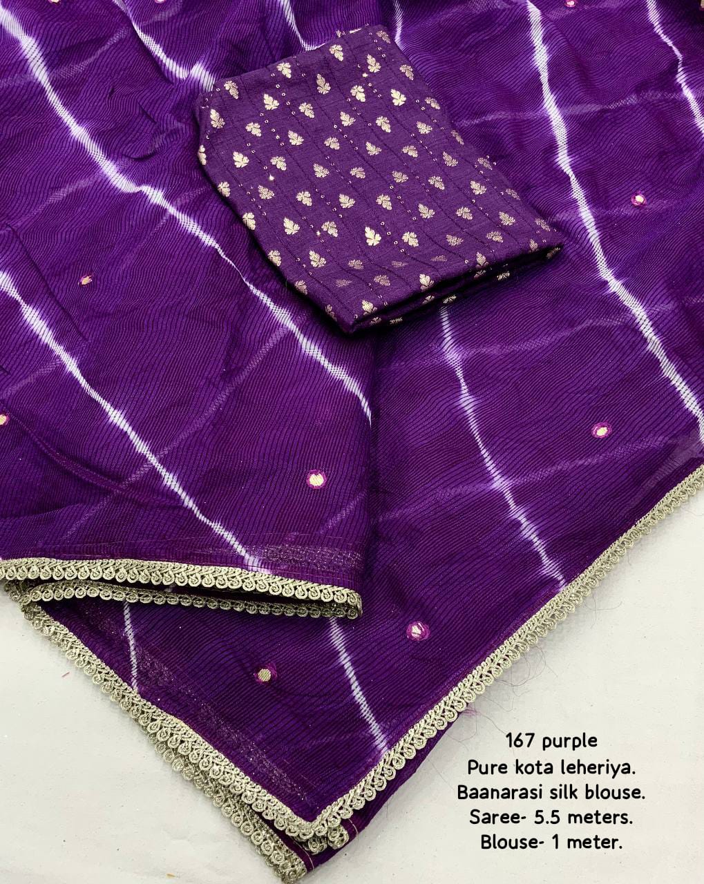 Beauty of Dream- A Leheriya Kota Saree