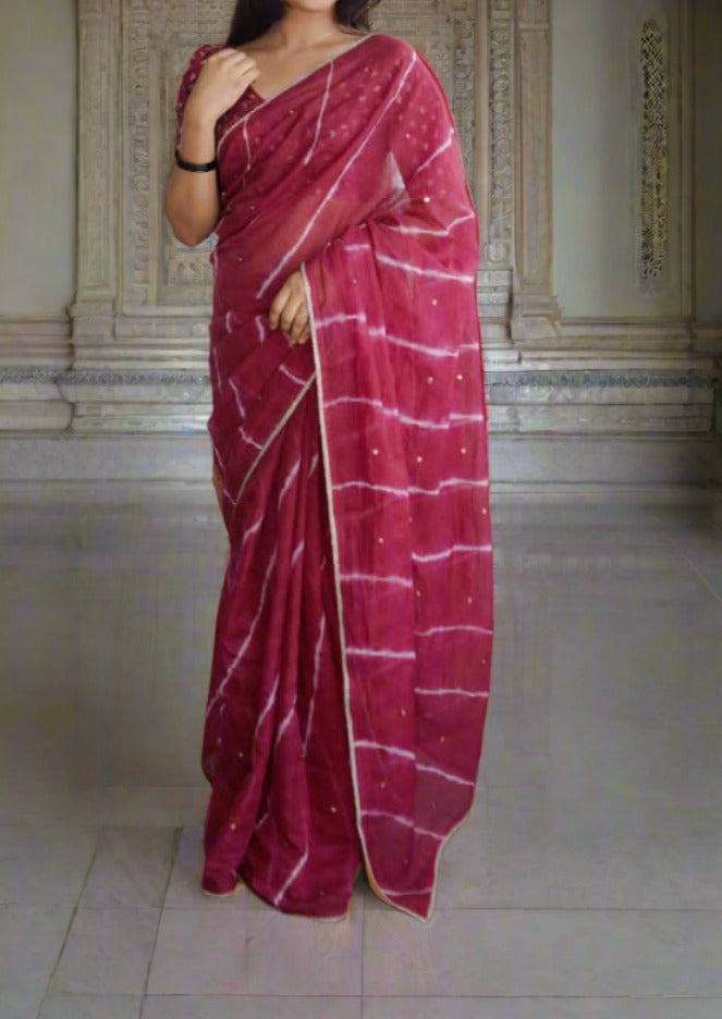 Beauty of Dream- A Leheriya Kota Saree