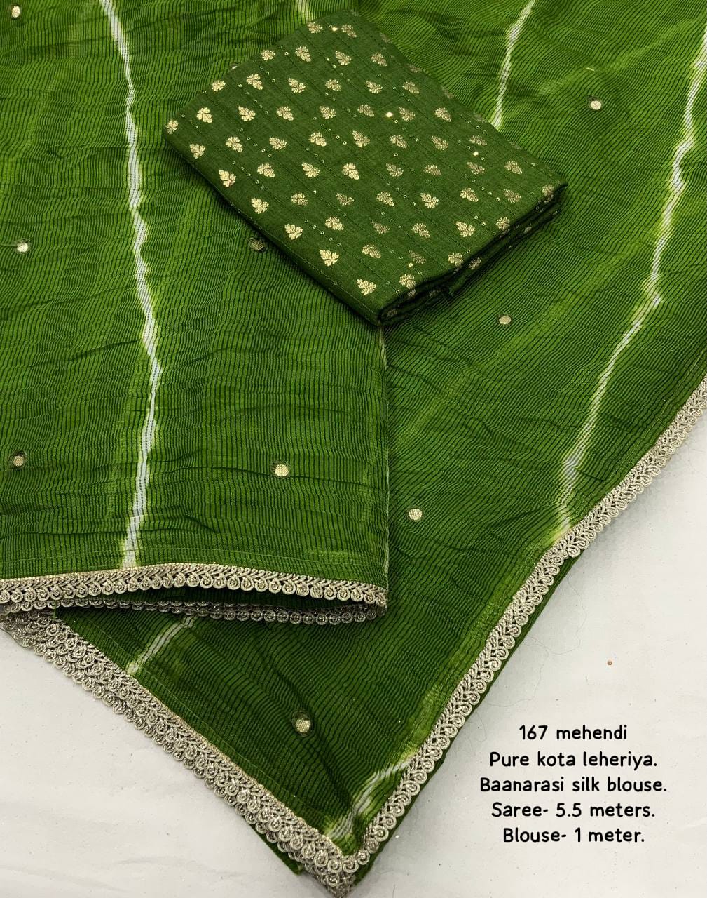 Beauty of Dream- A Leheriya Kota Saree