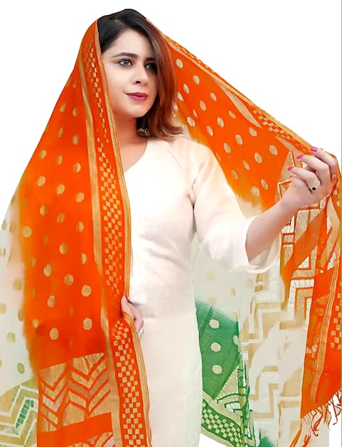 Independence Day Special Tiranga Dupatta