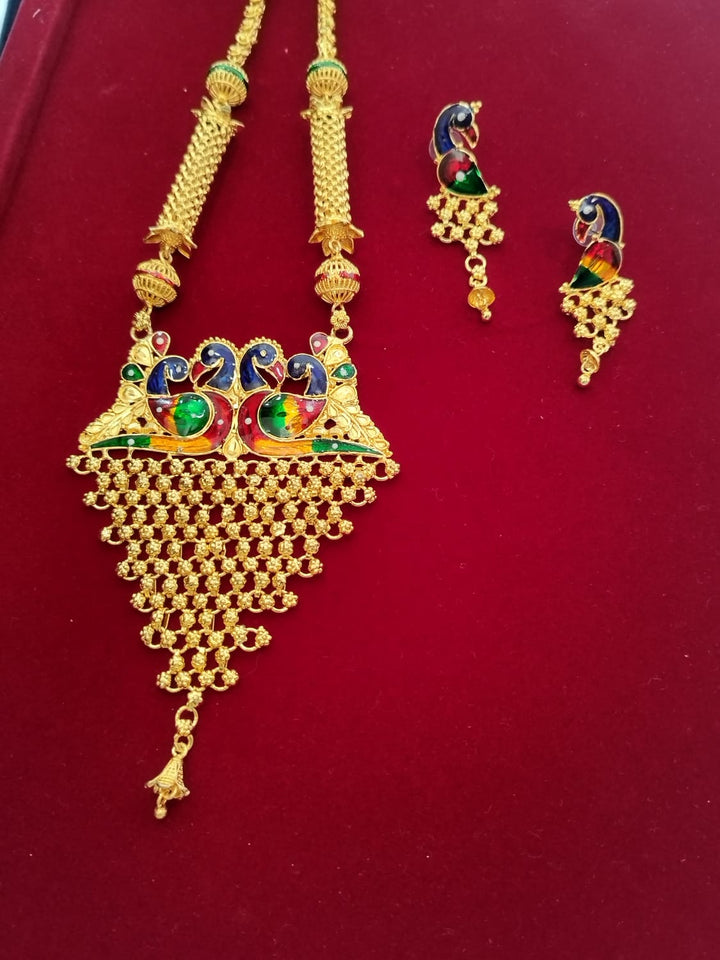 Big Day Things (Gold Plated Sita Har Bridal Necklace set)