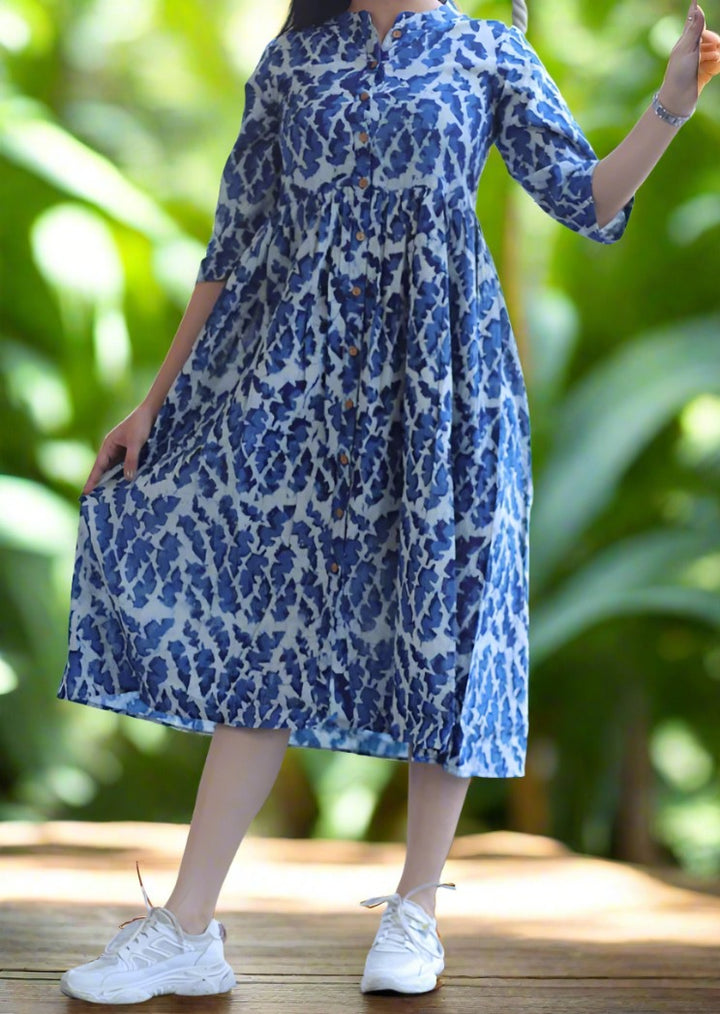 Closer To Me Cotton Midi Dress