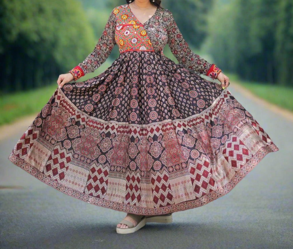 Thousand Miles (Navratri Special Printed Dress)