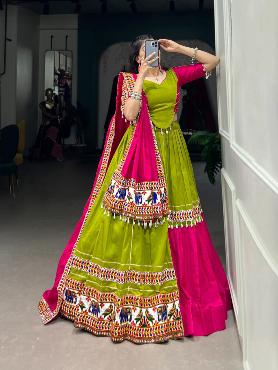 Pavaan Deeksha (Navratri Special Lehenga Choli)