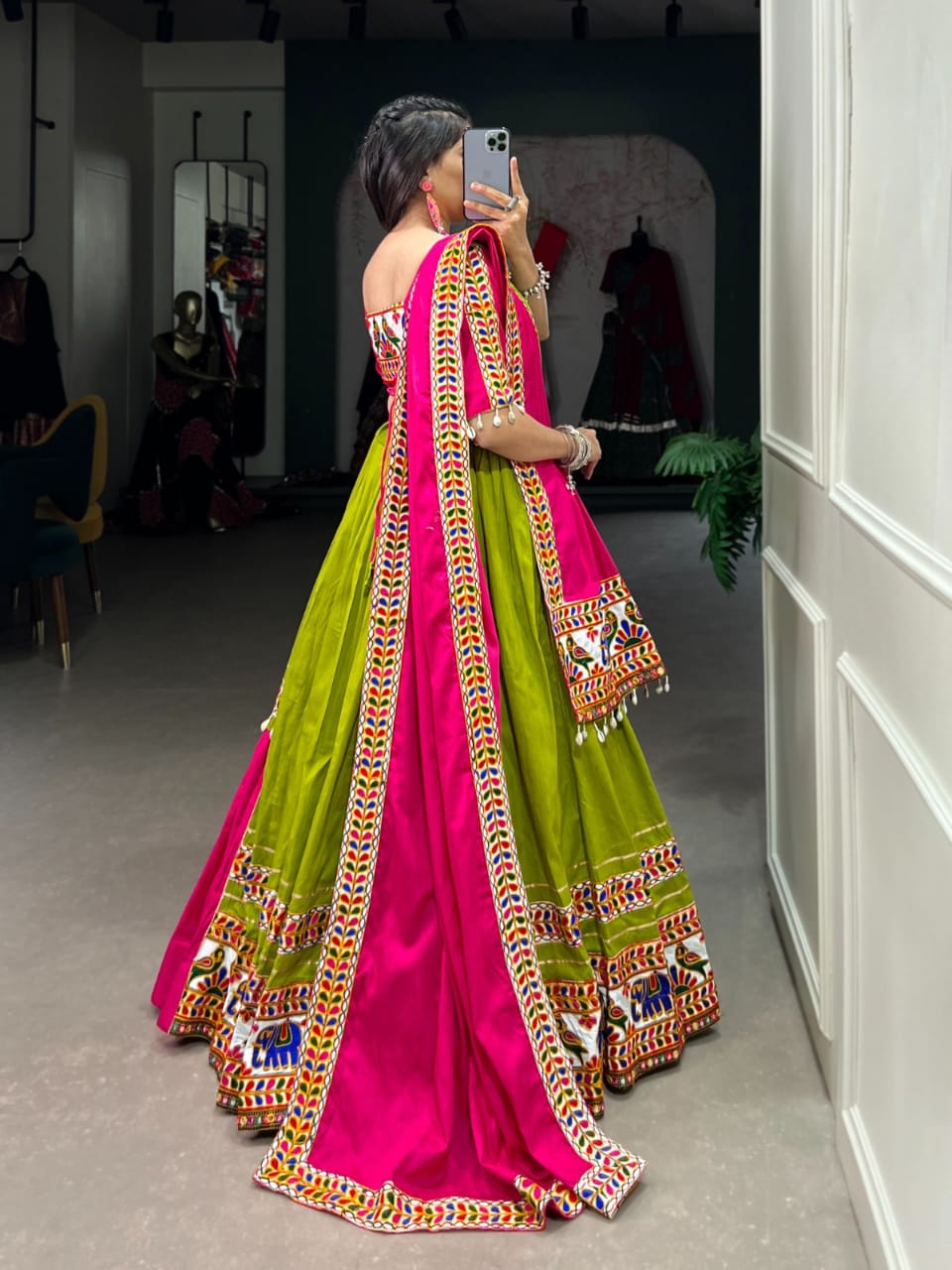 Pavaan Deeksha (Navratri Special Lehenga Choli)