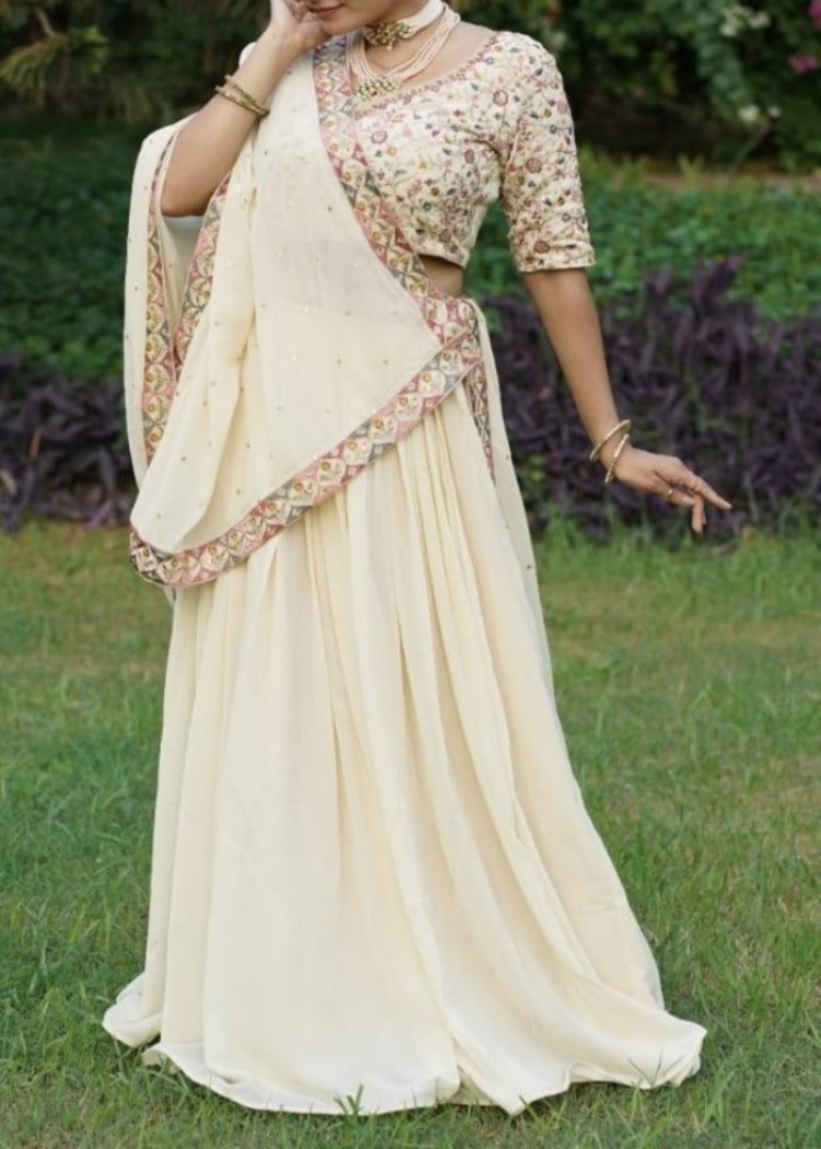 Dakshini Designer Georgette lehenga