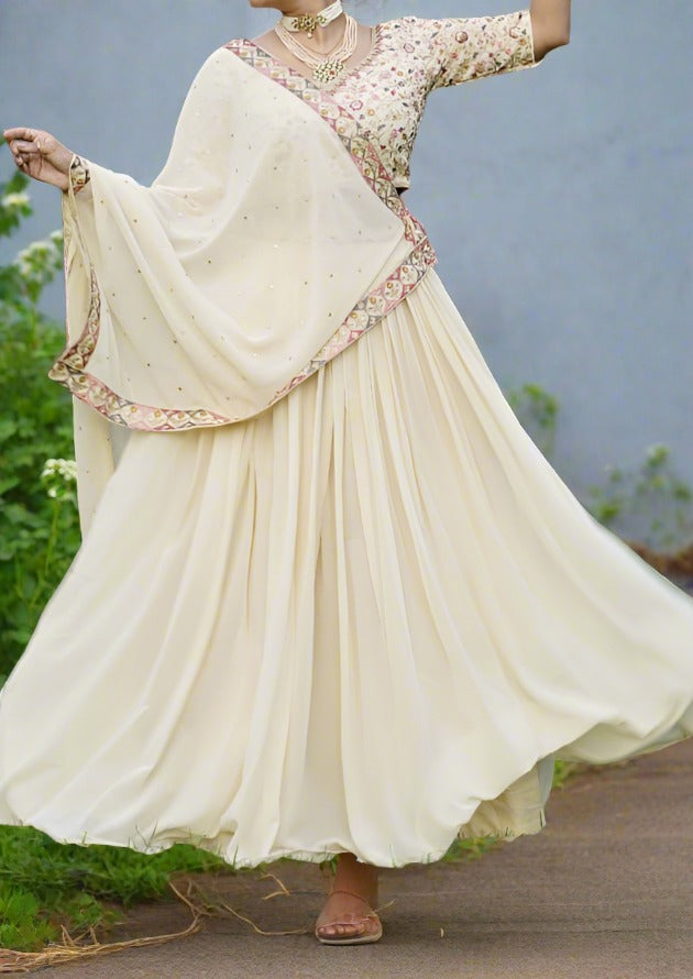 Dakshini Designer Georgette lehenga