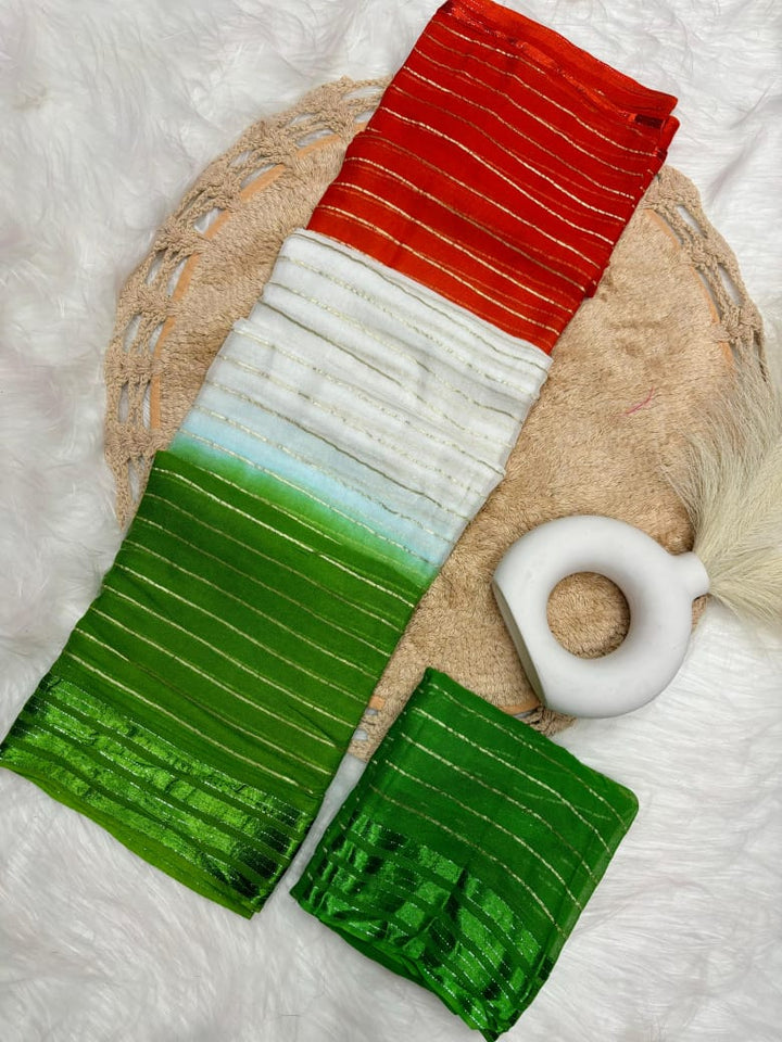 Exclusive Independence Day Saree