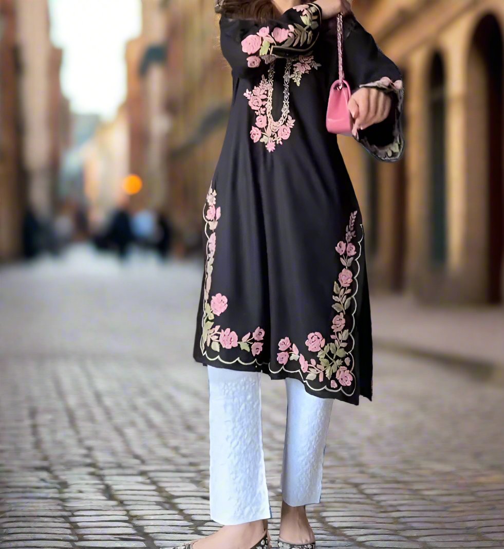 Sky Dream  Cotton Kurti Set