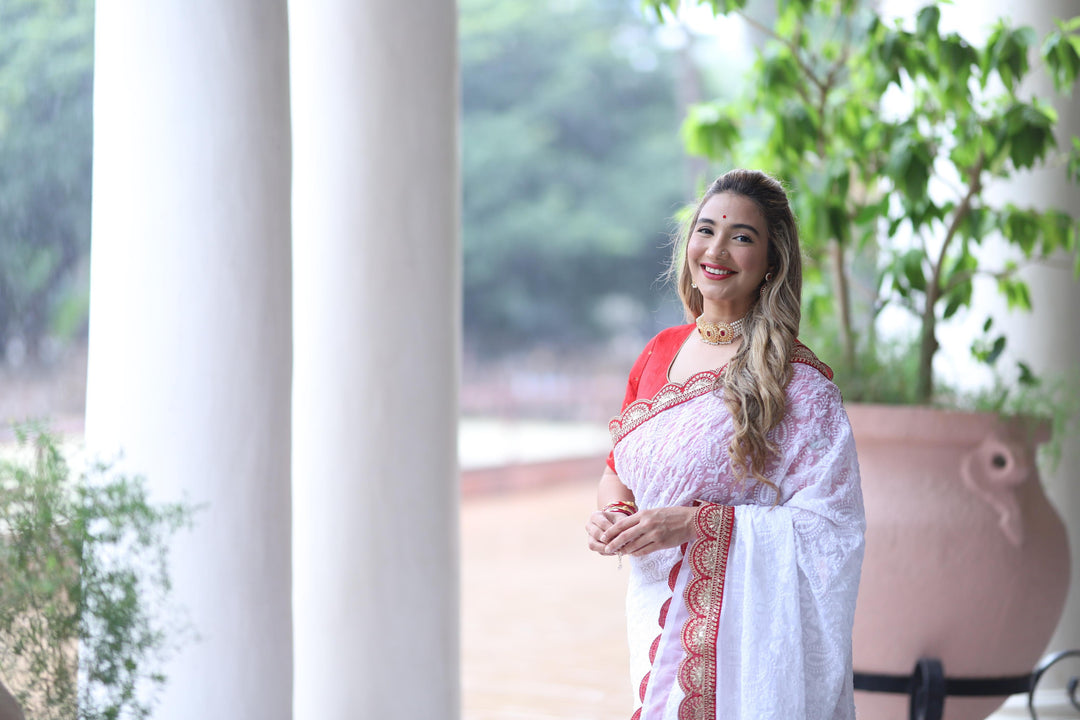 Aradhana - A Durga Puja Special Saree