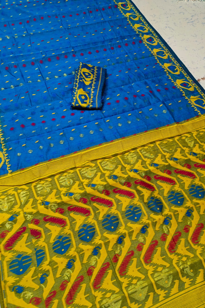 BipraSikha Dhakai Jamdani Saree