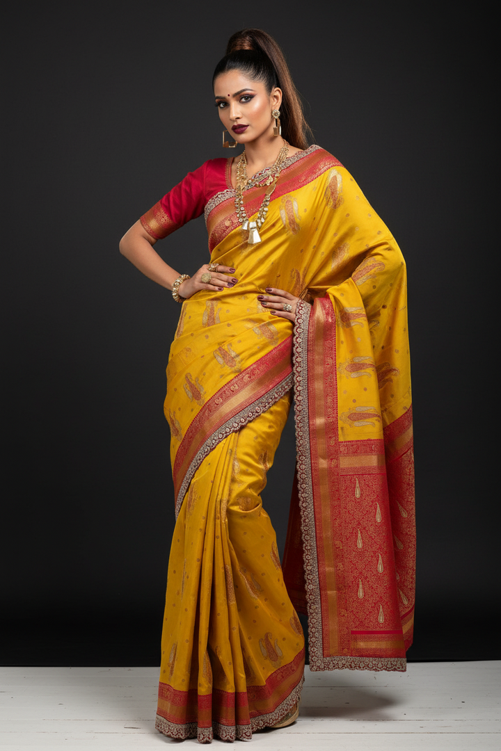 Traditional Vibes- A Festival Special Kanchipuram Saree