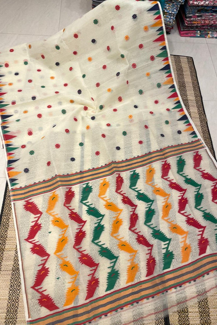 Radharani Dhakai Jamdani Saree