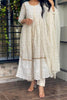 Sea And Moon Chikankari kurti