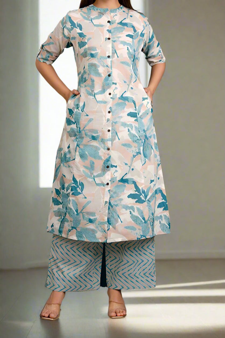 Color -Style - Fun Cotton Kurti Set