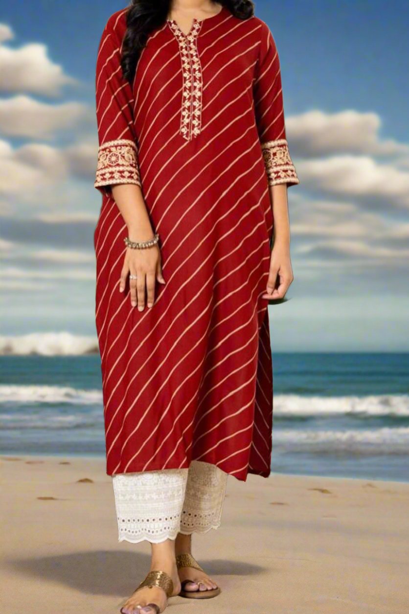 Irish Blessing Cotton Kurti Set