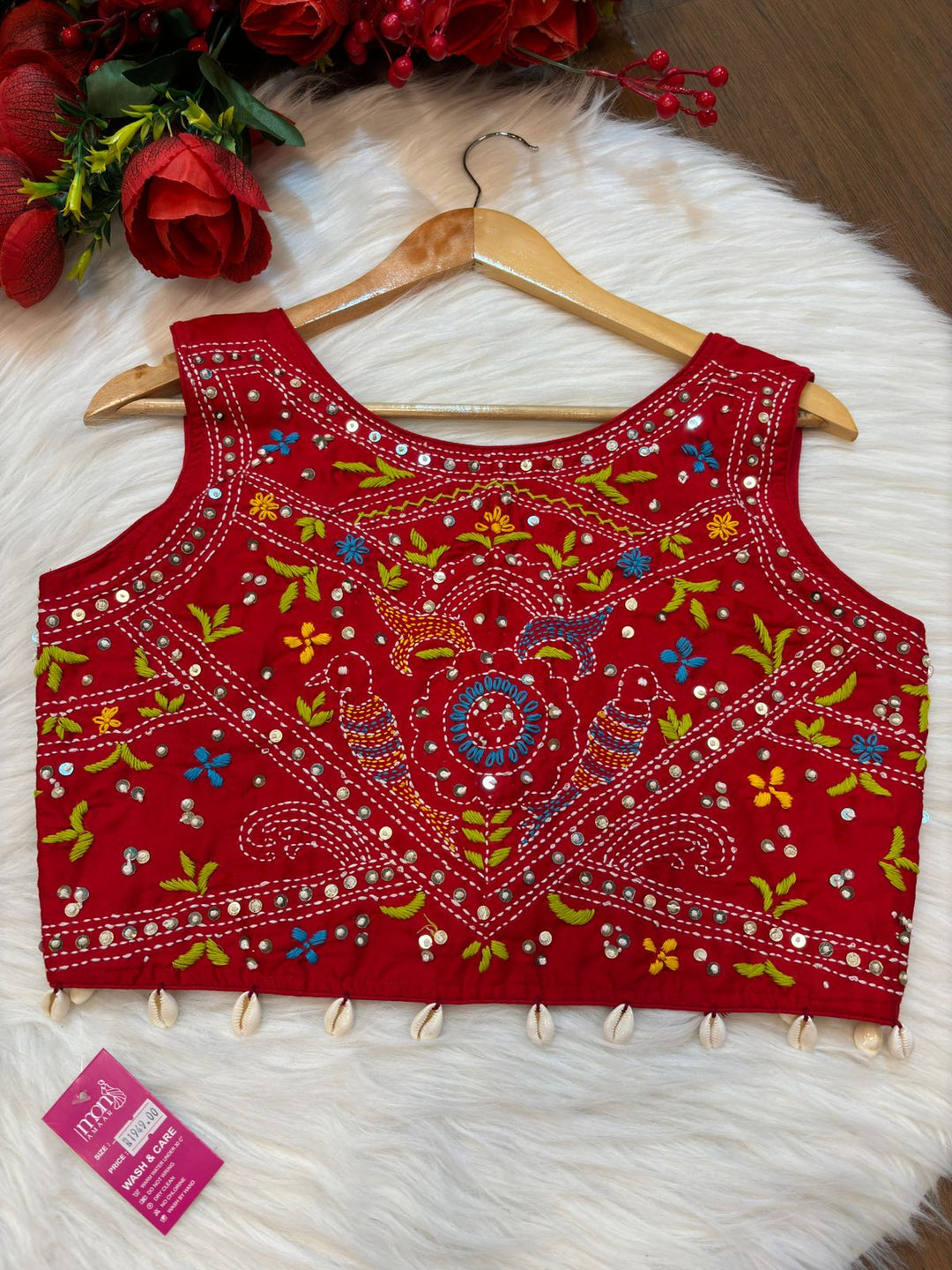 Kantha Raag- Designer Blouse With Handwork