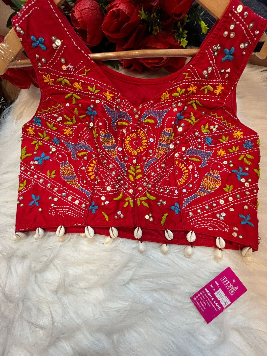 Kantha Raag- Designer Blouse With Handwork