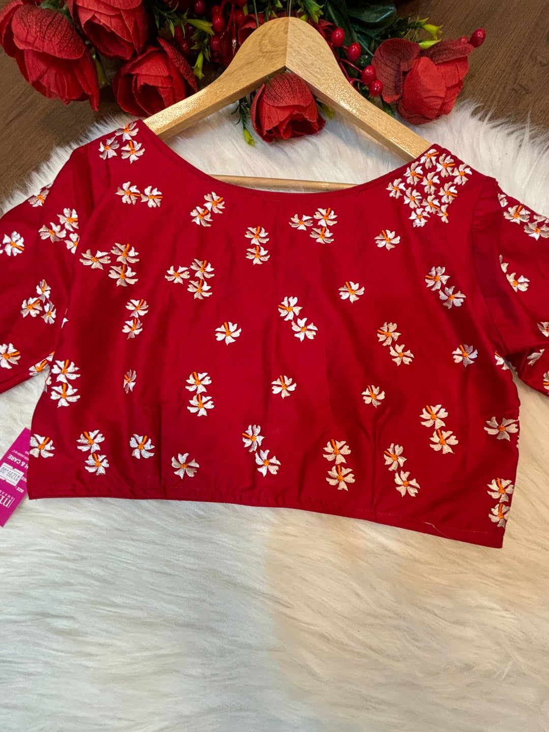 Shiuli Flower Designer Blouse