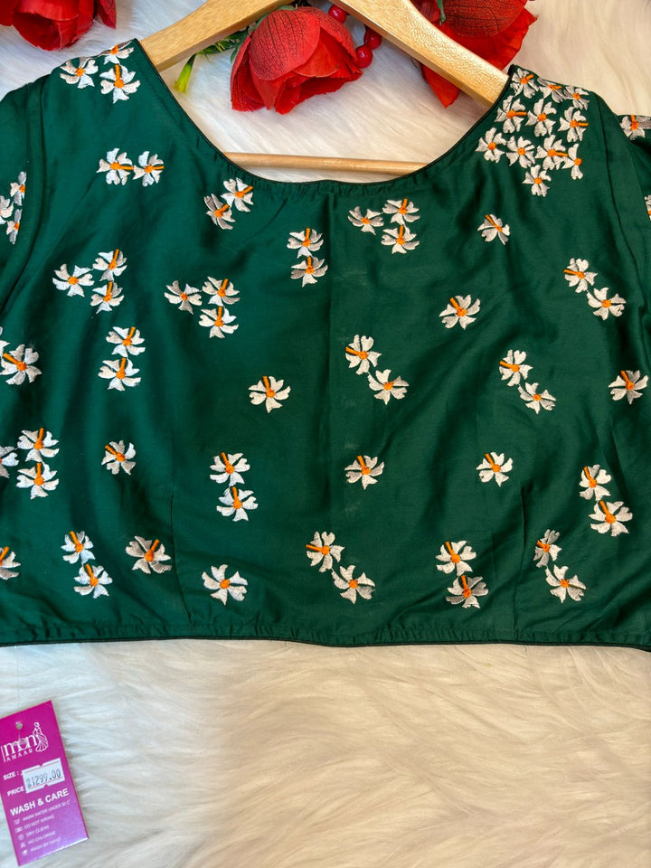 Shiuli Flower Designer Blouse