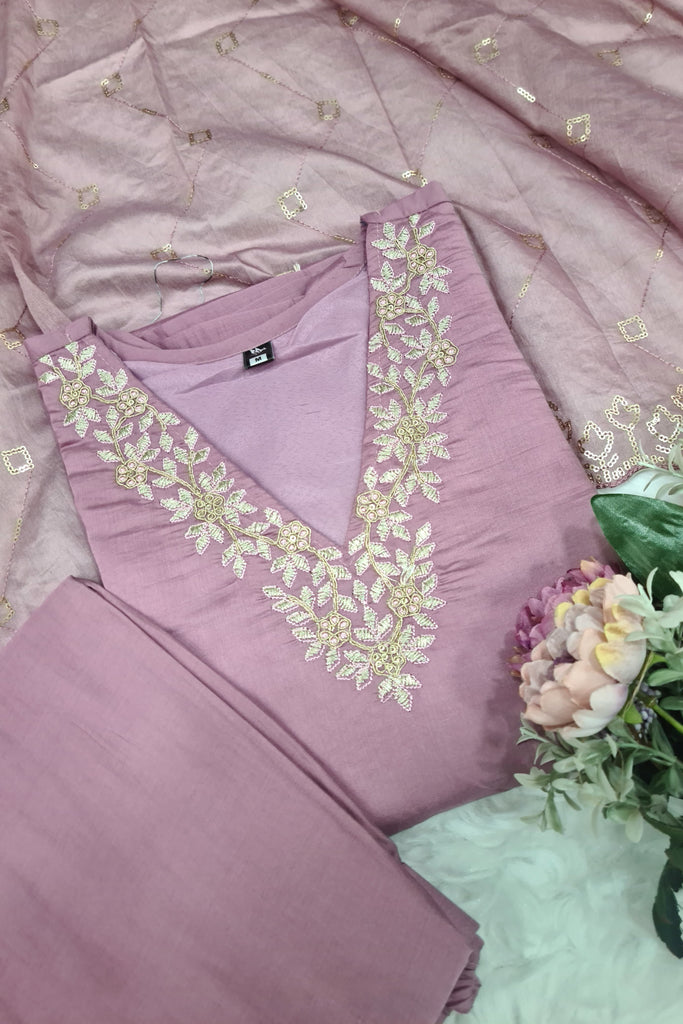 Beacon Of Hope Silk Kurti Set